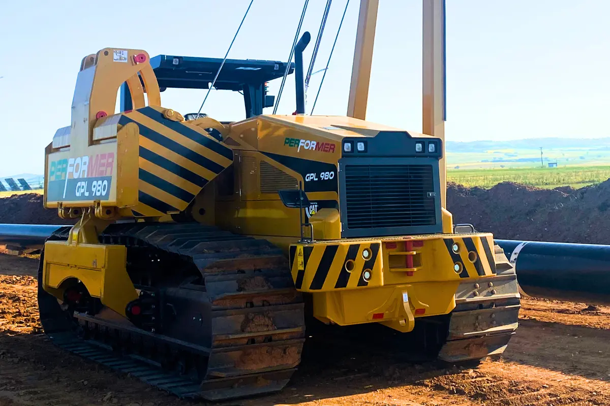 Europipeline Equipmentin putkenlaskukone