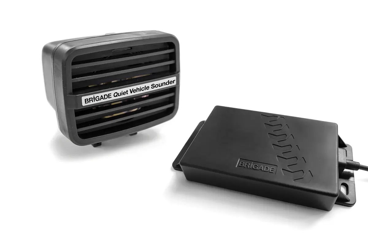 Brigade Quiet Vehicle Sounder (QVS) and ECU