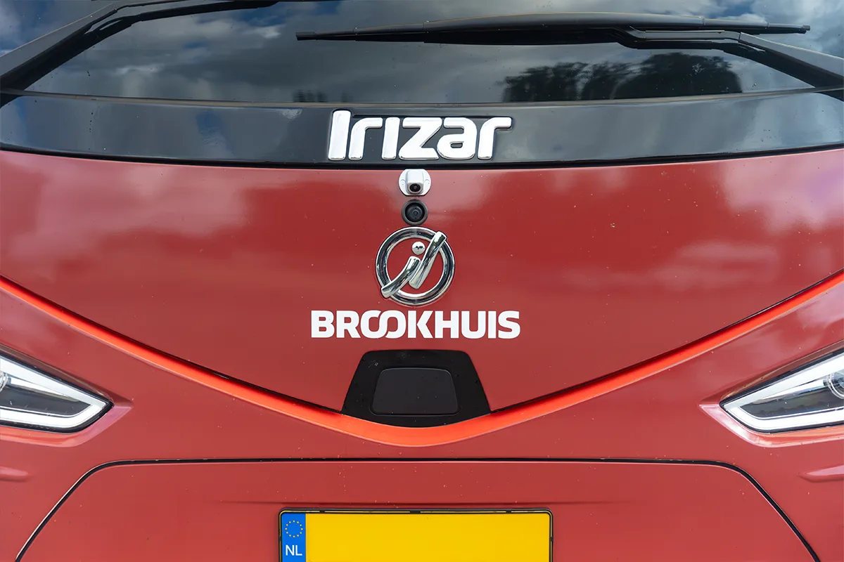 Het interieur van de ambulance is uitgerust met een camera met een Brigade-groothoeklens.