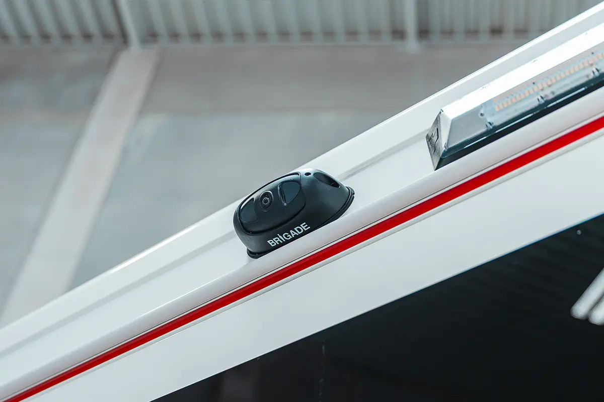 Backeye®360 AI fitted on a German Ambulance